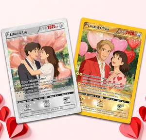 Custom Poke <strong>Card</strong> Animated Style Photo Portrait,Character <strong>Card</strong> Gifts <strong>for</strong> <strong>Valentines</strong> Birthday Husband Wife,Girlfriend <strong>Boyfriend</strong> - Product Image 3
