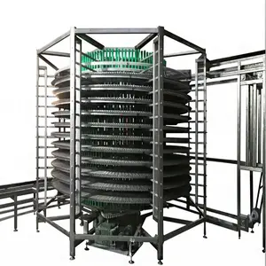 Food Grade Stainless Steel Bacon Cooling Conveyor System