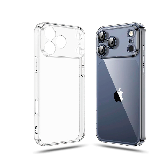 Crystal Clear Mobile Phone Case for Anti-Scratch Shockproof Cell Phone Case for iPhone 18 Pro 18 Pro Max 17 Pro Max 16 15 14