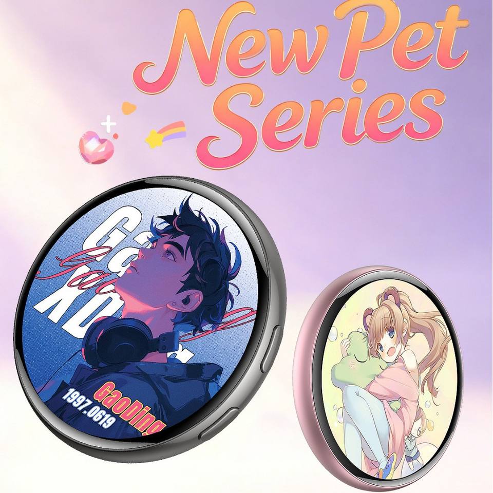 New AI Digital Badge Anime Snap-On Badge App Control AI-powered ...