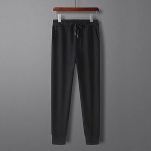 Deportivo a prueba de viento de secado rápido gimnasio al aire libre correr escalada en roca chándales Pantalones suaves con estilo frontal plano - Product Image 1