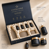 Boîte en carton pliable personnalisée à glissière pour ampoules de peptides, emballage de 3 ml, boîtes en papier personnalisées pour 4/8 flacons