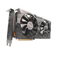 For RX 5700 XT 8GB GDDR6 256Bit Fan-Cooled Gaming GPU PCIe 4.0 New for Desktop PCs