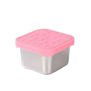 Nouvelle boîte à lunch très vendue, en acier inoxydable 304, récipient de stockage alimentaire avec couvercle hermétique en silicone pour pique-nique et voyage - Product Image 1