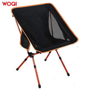 Silla Plegable para Exteriores Woqi, Naranja, Portátil, para Camping y Playa, Diseño Ligero y Compacto - Product Image 1