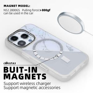 Funda de Teléfono de Resina con Protección Contra Caídas de 3 Metros, Estilo Nuevo Premium, Funda Magnética Personalizada al por Mayor para iPhone 17 16 Pro Max - Product Image 2