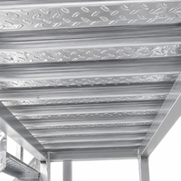 Plancher en acier |   Plateforme de construction galvanisée 200*40mm |   Système de sol emboîtable non en béton pour maison modulaire