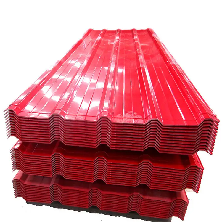 Fournisseurs chinois Tôle de toiture en acier ondulé de calibre 20 tôle ondulée en polycarbonate tôle ondulée pour toiture