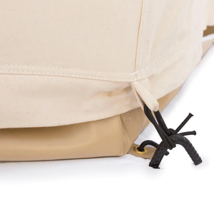 Carpa de Lona de Gran Capacidad, Tipo Yurt, Familiar, para Acampar al Aire Libre, con Múltiples Ventanas para Ventilación - Product Image 4