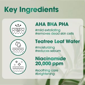 Tónico Milagroso Coreano Personalizado al por Mayor con <span class=keywords><strong>AHA</strong></span>, BHA, <span class=keywords><strong>PHA</strong></span>, Niacinamida y Ácido Salicílico Exfoliante de 30 Días - Product Image 5