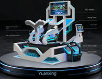 Simulador de Realidad Virtual para Proyectos Empresariales, Máquina de Realidad Virtual Electrónica 9D para 1 Jugador, Juego de Arcade VR Thunder Knight para Interiores