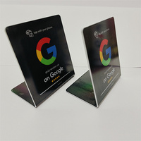 Support de carte NFC en PVC avec logo TikTok, puces NTAG213 215 216 424 DNA, 13,56 MHz, étanche, pour Google Review et liaison aux réseaux sociaux