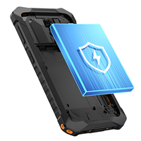 Téléphone portable Ulefone RugKing 2 Pro 4 Go 64 Go 9600 mAh IP68 IP69K étanche 4G Android 15 NFC OEM robuste
