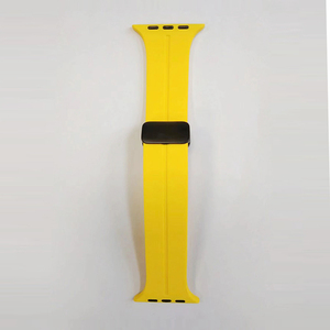 Bracelet de montre en caoutchouc de silicone à fermoir magnétique multicolore 38mm <span class=keywords><strong>45mm</strong></span> 49mm pour <span class=keywords><strong>Apple</strong></span> I <span class=keywords><strong>Watch</strong></span> Series 9 8 <span class=keywords><strong>7</strong></span> 6 5 - Product Image 5