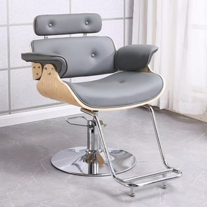 Sillas de Peluquería Cómodas de Alta Calidad en Oferta, Silla Giratoria Elevadora Resistente, Muebles de Belleza para Salón de Peluquería - Product Image 1