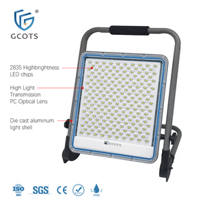 GCOTS Rechargeable LED Work <b>Light</b> Portable <b>Flood</b> Lamp for Camping Garden and Emergency Lighting Waterproof IP65 4W 8W Aluminum - Product Image 2