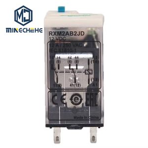 รีเลย์กำลังขนาดเล็ก RXM2AB2JD RXM2AB2BD RXM2AB2P7 2PDT 12A 24VDC แบบติดตั้งบนซ็อกเก็ต สำหรับควบคุมระบบอัตโนมัติในอุตสาหกรรม - Product Image 1