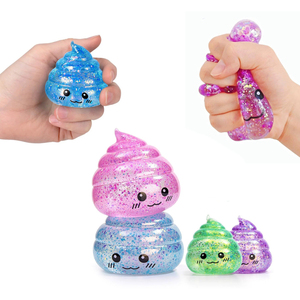 Novelty Plush Squishy Poo Stress Ball Toys <strong>Funny</strong> Stretch Squeeze Fidget <strong>Adults</strong> Stress Relief Prank <strong>Gift</strong> - Product Image 1