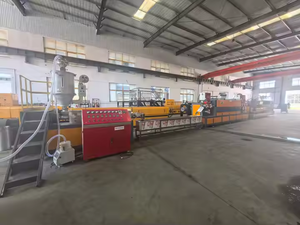 Línea de producción de banda de flejado de plástico PP PET de un solo tornillo Máquina de fabricación de PVC para LDPE PA PPR HDPE en plantas de fabricación - Product Image 3