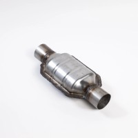 Convertisseur catalytique haute performance en acier inoxydable et céramique, certifié EPA, conforme à la norme Euro V, garantie 1 an, ajustement universel, essence