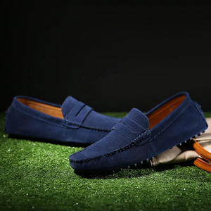 2025 Nuovi Classici Mocassini Penny Originali <span class=keywords><strong>in</strong></span> Vera Pelle da <span class=keywords><strong>Uomo</strong></span>, Sandali Casual Slip-on, Scarpe Basse da <span class=keywords><strong>Uomo</strong></span> - Product Image 2