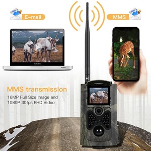 Caméra de <span class=keywords><strong>chasse</strong></span> extérieure 4G LTE HD 20MP HC-550LTE, étanche IP65, angle PIR 120°, prend en charge les photos grand format et les vidéos de 30 secondes - Product Image 3
