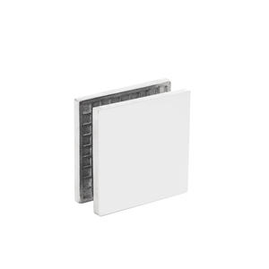 Abrazadera cuadrada de solidez, herrajes para puertas de vidrio, accesorios de abrazadera, Clip de vidrio de acero inoxidable, 2 uds. - Product Image 4