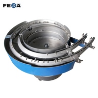 Alimentateur à bol vibrant automatique FEDA, double piste vibratoire pour machine d'emballage