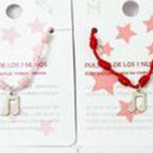 Pulseras con dijes de nudo de siete estrellas de acero inoxidable, unisex, bonito regalo hecho a mano - Product Image 4
