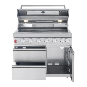 Barbecue à gaz extérieur <span class=keywords><strong>de</strong></span> luxe moderne haut <span class=keywords><strong>de</strong></span> gamme VANRIOS 304 #   Barbecue en acier inoxydable à 8 brûleurs avec allumage piézoélectrique haute performance - Product Image 3
