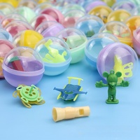 Capsule Gacha de 45 mm avec jouets surprise, œuf en plastique, balle Gachapon à monnayeur pour distributeur automatique