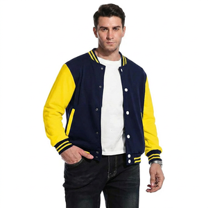 Blouson d'hiver réversible et imperméable pour homme, style universitaire, en toile de coton et polaire de haute qualité, coupe élégante et tendance - Product Image 1