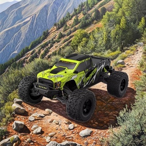 Camion tout-terrain RC professionnel Rlaarlo à l'échelle 1/10, moteur brushless, amortisseurs en aluminium, différentiel central en métal, modèle RZ001G-A - Product Image 3