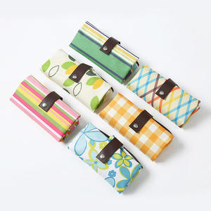 Heavy Duty Expandable Folding <b>Tote</b> <b>Bag</b> Large Reusable 600D Polyester Foldable Grocery Shopping <b>Bag</b> - Product Image 3