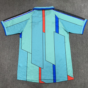 <span class=keywords><strong>Camiseta</strong></span> de Fútbol Retro del Barcelona 96-97, Edición Visitante, Manga Corta, La Liga, Estilo <span class=keywords><strong>Vintage</strong></span> Tailandés - Product Image 2