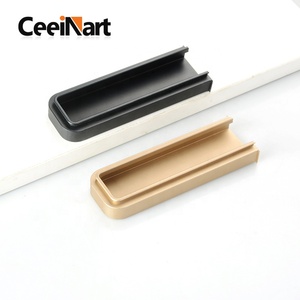 Ceeinartライト高級隠しアルミ合金ハンドルガラスドアノブキッチンベッドルーム外 - Product Image 1