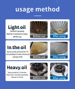 WHJJ OEM Mousse nettoyante puissante et polyvalente pour la <span class=keywords><strong>cuisine</strong></span>, solution de nettoyage pour les taches d'huile, les graisses et le dégraissage. - Product Image 4