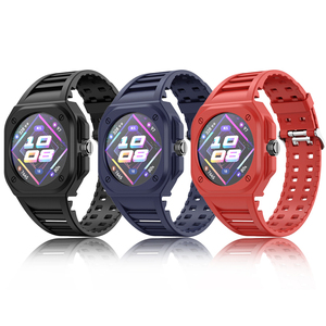 Correa de Silicona TPU Suave con Protección Integrada para <span class=keywords><strong>Huawei</strong></span> <span class=keywords><strong>Watch</strong></span> <span class=keywords><strong>GT</strong></span> <span class=keywords><strong>Cyber</strong></span>, Venta de Fábrica - Product Image 1