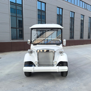 Vente directe d'usine en Chine, voiture électrique vintage blanche à 4 places, haute performance, structure écologique, entièrement personnalisable, XCEGO - Product Image 2