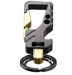 Porte-clés de voiture en acier inoxydable, ouvre-bouteille portable multifonctionnel, décapsuleur - Product Image 5