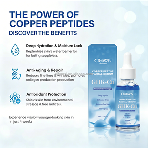 Siero Viso Antietà GHK-Cu Peptide con Peptidi di Rame per Idratazione Rapida, Riduzione Rughe, Rassodamento e Stimolazione del <span class=keywords><strong>Collagene</strong></span> - Product Image 3