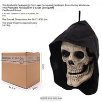 Meilleures ventes transfrontalières d'Halloween : Pendentifs Crâne et Grim Reaper, Accessoires d'horreur pour maison hantée et escape room, Électriques pour intérieur
