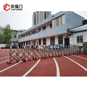 Barriere di isolamento personalizzate di ultimo stile 304 retrattile in acciaio inox pieghevole parco esterno sicurezza del traffico - Product Image 5