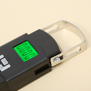 Balance électronique portable noire de 50 kg pour bagages, avec écran numérique, balance de livraison à crochet, mini, vente en gros - Product Image 4