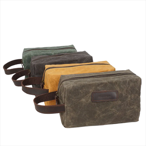 Sac de Voyage Personnalisé pour Articles de Toilette, Trousse de Rasage Imperméable avec Pochette Zippée, Accessoires pour Hommes, Article Promotionnel - Product Image 1