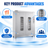 Armoire de séchage industrielle pour chaussures en acier inoxydable, machine de séchage de bottes de travail, équipement commercial de séchage de chaussures