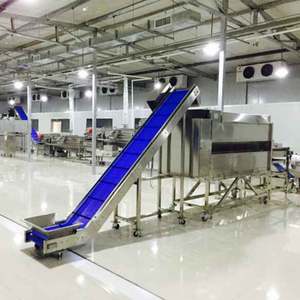 Eğimli plastik modüler bant konveyör Z tipi plaka zincirli konveyör gıda sınıfı bant konveyör - Product Image 2