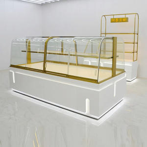 ตู้โชว์เค้กฐานหินอ่อนป่า mushen ตู้โชว์ขนมปัง - Product Image 3