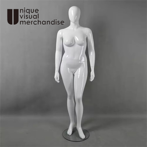 Vente Fenêtre Vêtements Affichage Mannequins Mannequins Corps Entier Debout Mode Réaliste Plus-size Femme Femmes Plus Size - Product Image 1