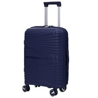 Ensemble de 3 valises de luxe en PP durables de 20, 24 et 28 pouces, bagages de cabine à roulettes avec logo personnalisé